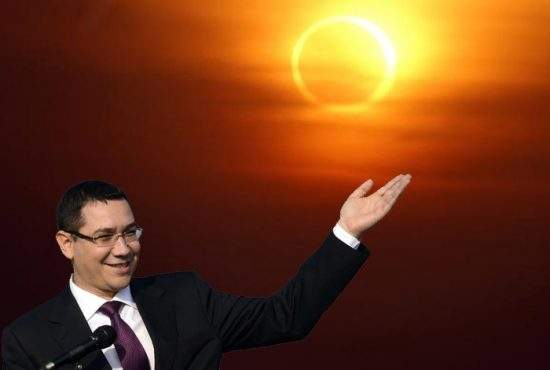 Ponta, premier şi astrolog: “Eclipsa e un semn divin că trebuie eliberaţi corupţii din puşcării!”