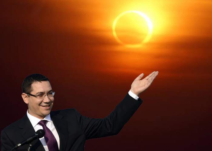 Ponta, premier şi astrolog: “Eclipsa e un semn divin că trebuie eliberaţi corupţii din puşcării!”