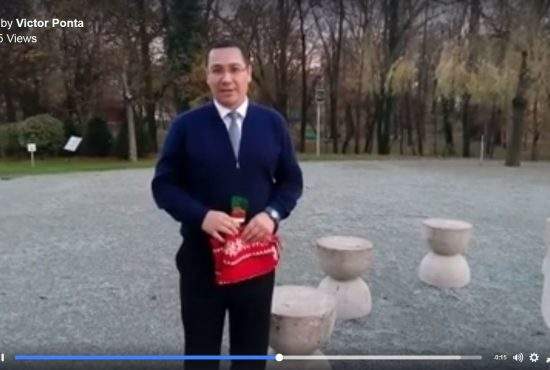 Poza zilei! Cum arată Masa Tăcerii după ce Victor Ponta a trecut pe-acolo