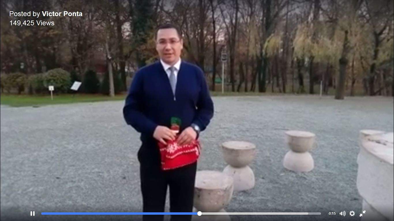 Poza zilei! Cum arată Masa Tăcerii după ce Victor Ponta a trecut pe-acolo