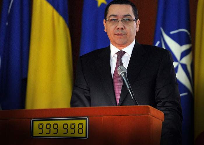 Aniversare la Guvern! Victor Ponta a rostit astăzi minciuna cu numărul 1 milion de când e premier