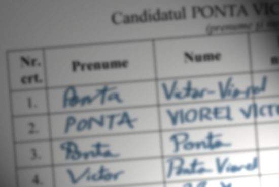Suspect: Pe lista de susţinere a lui Victor Ponta, 75% dintre semnături sunt ale lui Victor Ponta