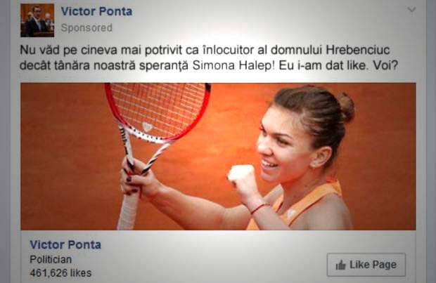 PSD încearcă să dreagă busuiocul! Simona Halep, invitată să-l înlocuiască pe Hrebenciuc în Parlament