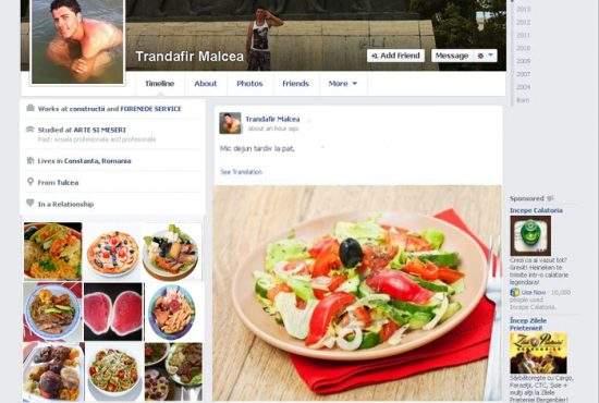 Pedeapsă divină! Un tânăr s-a înecat cu mâncarea pe care a postat-o pe Facebook