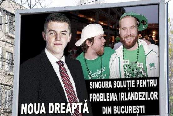 Candidatul Noua Dreaptă la Primăria Capitalei: „În două luni strâng toți irlandezii de pe stradă!”