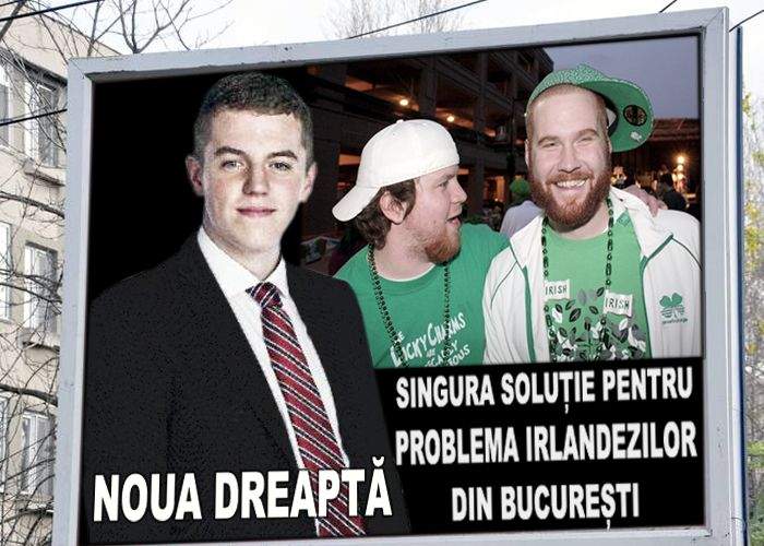 Candidatul Noua Dreaptă la Primăria Capitalei: „În două luni strâng toți irlandezii de pe stradă!”