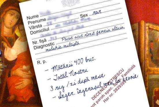 Credincioşii în panică! Rugăciunile nu vor mai fi eliberate decât pe reţetă de la popa de familie