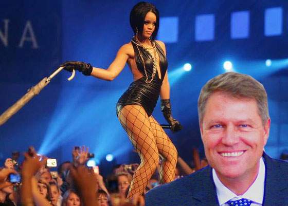 Iohannis cere mutarea concertului Rihannei, pentru că între 1 mai și 25 decembrie e în concediu