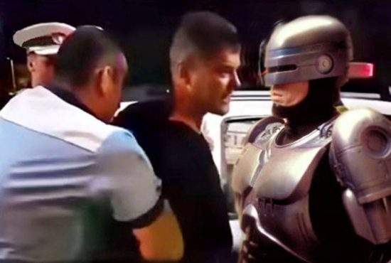 Ghinion pentru Boureanu! În reconstituirea incidentului rolul poliţistului va fi jucat de Robocop