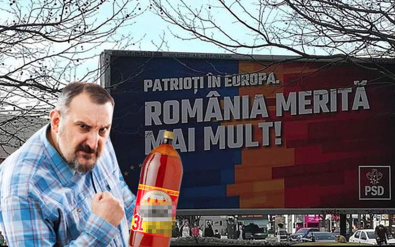 PSD, distrus! Sloganul „România merită mai mult” era luat de inventatorul berii la 3 litri