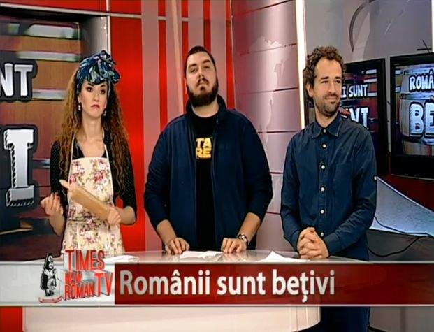 VIDEO! Times New Roman TV, Episodul 2 – Talent show-ul ”Românii sunt bețivi!”