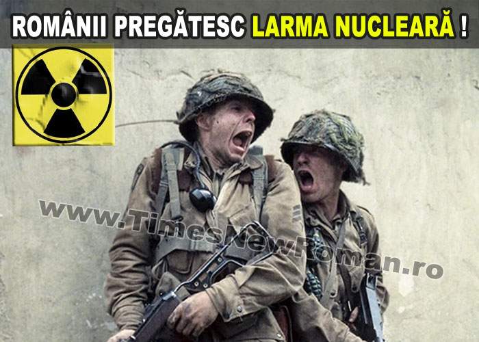 Armata română pregăteşte larma nucleară