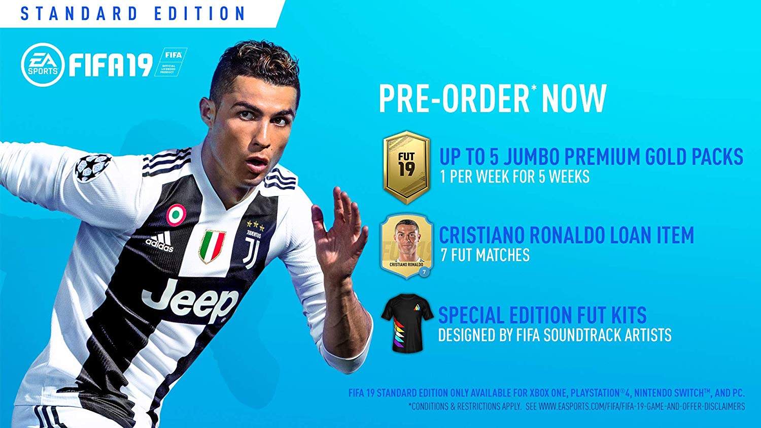 Milioane de fani Real Madrid au reclamat un bug imens la noul FIFA 19: ”Ronaldo apare ca jucătorul lui Juventus”