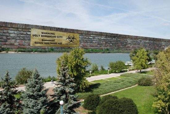 Bulgaria face un zid spre malul românesc al Dunării, ca să nu se mai vadă orașul Giurgiu