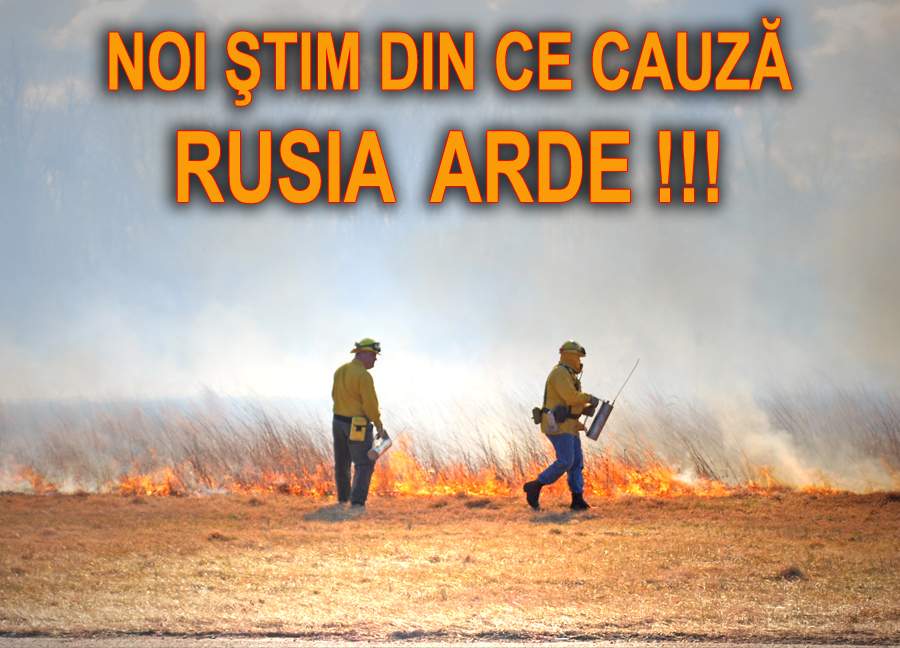 TNR face dezvăluiri: Cauza incendiilor din Rusia este `…`