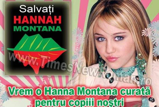 Proiectul „Salvați Hannah Montana”: opriţi poluţia în Apuseni