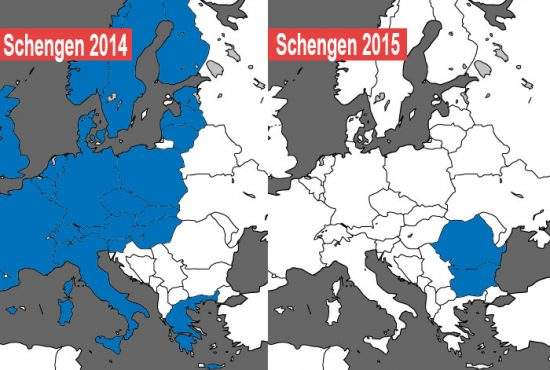 Ţeapă! România şi Bulgaria au fost primite în Schengen, dar apoi au ieşit toate celelalte ţări