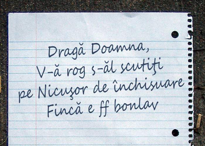 Într-o ultimă încercare de a scăpa de DNA, Nicuşor Constantinescu a adus şi o scutire de la părinţi