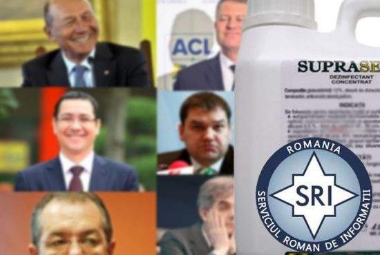 10 motive invocate de politicienii care au ignorat sesizările SRI privind dezinfectanţii diluaţi