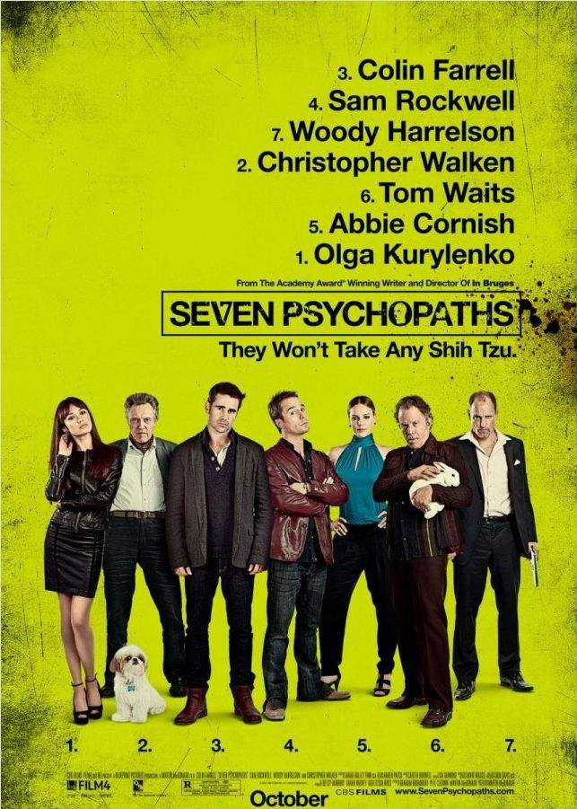 Seven Psychopaths – Crima după crimă e de multă stimă