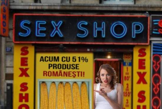 Patron de sex shop, îngrijorat de legea produselor româneşti: “Mă obligă să vând coceni de porumb”