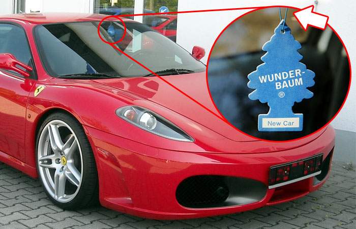 Ferrari făcut cu piese din România! Sfoara de la brăduțul odorizant e produsă la Odorhei