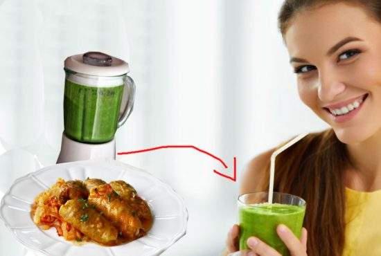 Un român a băgat sarmalele la blender şi le vinde ca smoothie vegan cu proteine şi fibre