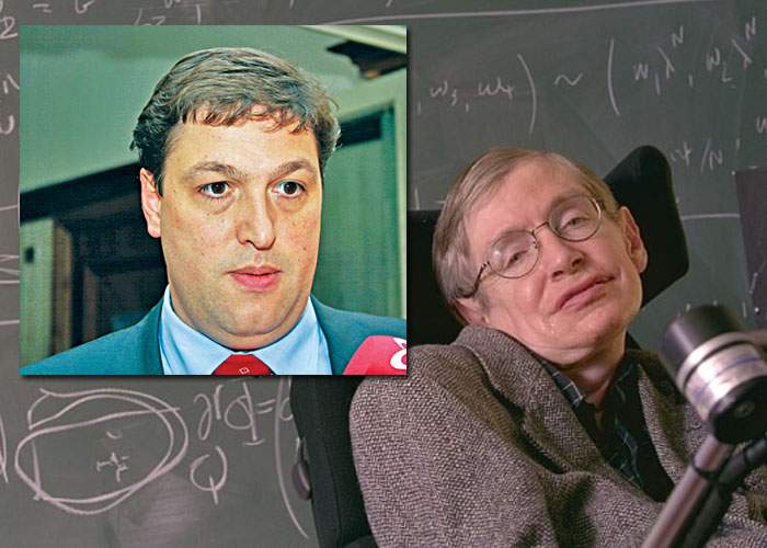 Stephen Hawking spune că Universul trebuie să fie infinit, altfel n-ar încăpea în el prostia lui Şerban Nicolae