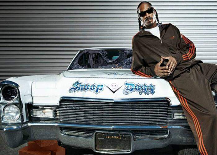 N-a vizitat România, dar e ca şi cum ar fi făcut-o! Câţiva români i-au furat lui Snoop Dogg oglinzile de la maşină