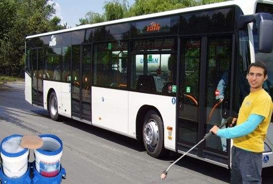 N-ai nevoie de campanii ca să te speli! RATB impune Water&Soap Bucket înainte de urcare