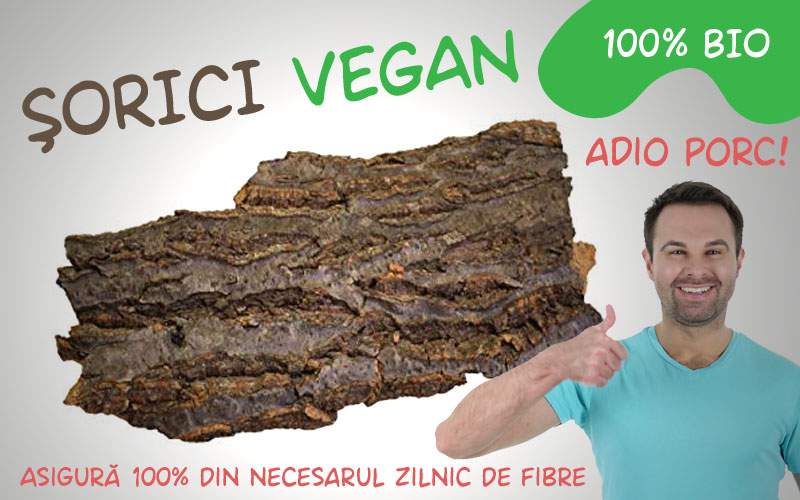 Un român a devenit bogat vânzând coajă de copac pe post de şorici vegan