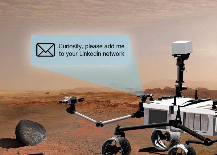 Linkedin, prima companie care va trimite spam pe Marte