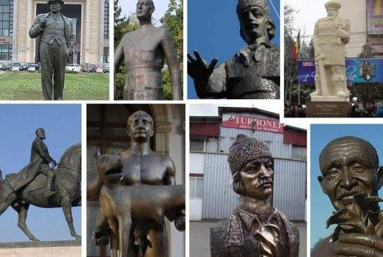 Discriminare pozitivă. 90% din oamenii înfăţişaţi de statuile din România sunt negri