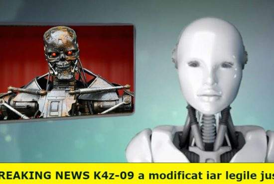 Știri din viitor. K4z-09 a modificat iar legile justiției ca să-l scape pe F7l-01B