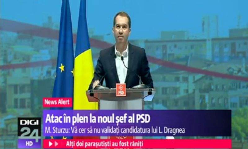 Pentru că l-a criticat pe Dragnea, Mihai Sturzu va fi trimis de PSD la reeducare la Pitești