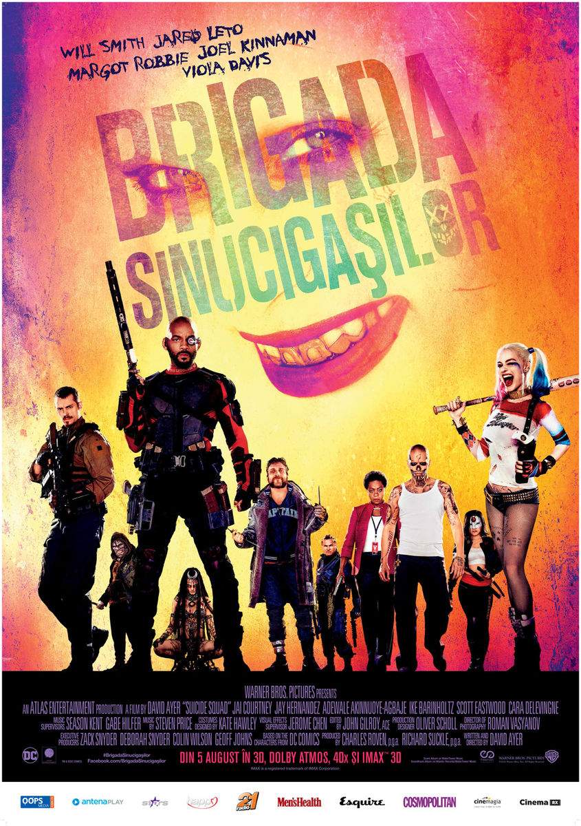 Suicide Squad 3D (2016) – Dă, mamă, cu viciu-n mine