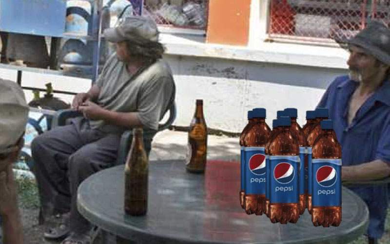 Sacrificiu! Un român bea 20 de litri de Pepsi pe zi, că are nevoie de PET-uri pentru vin