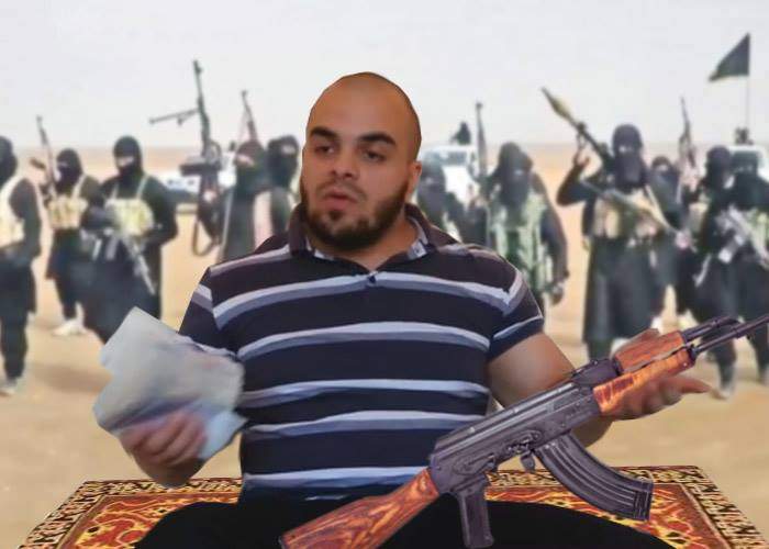 Era inevitabil. Românul care luptă contra ISIS a devenit viral ca “Ţăranul cu Kalaşnikov”