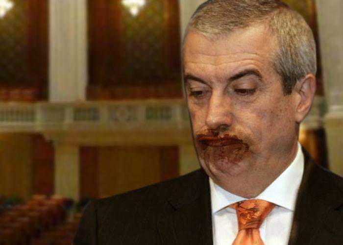 Tăriceanu recidivează! A intrat prin spate la cantina Parlamentului și a mâncat singur tot căcatul