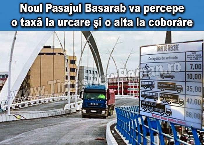 Sorin Oprescu: „Taxa de trecere peste Pasajul Basarab va fi cam piperată”