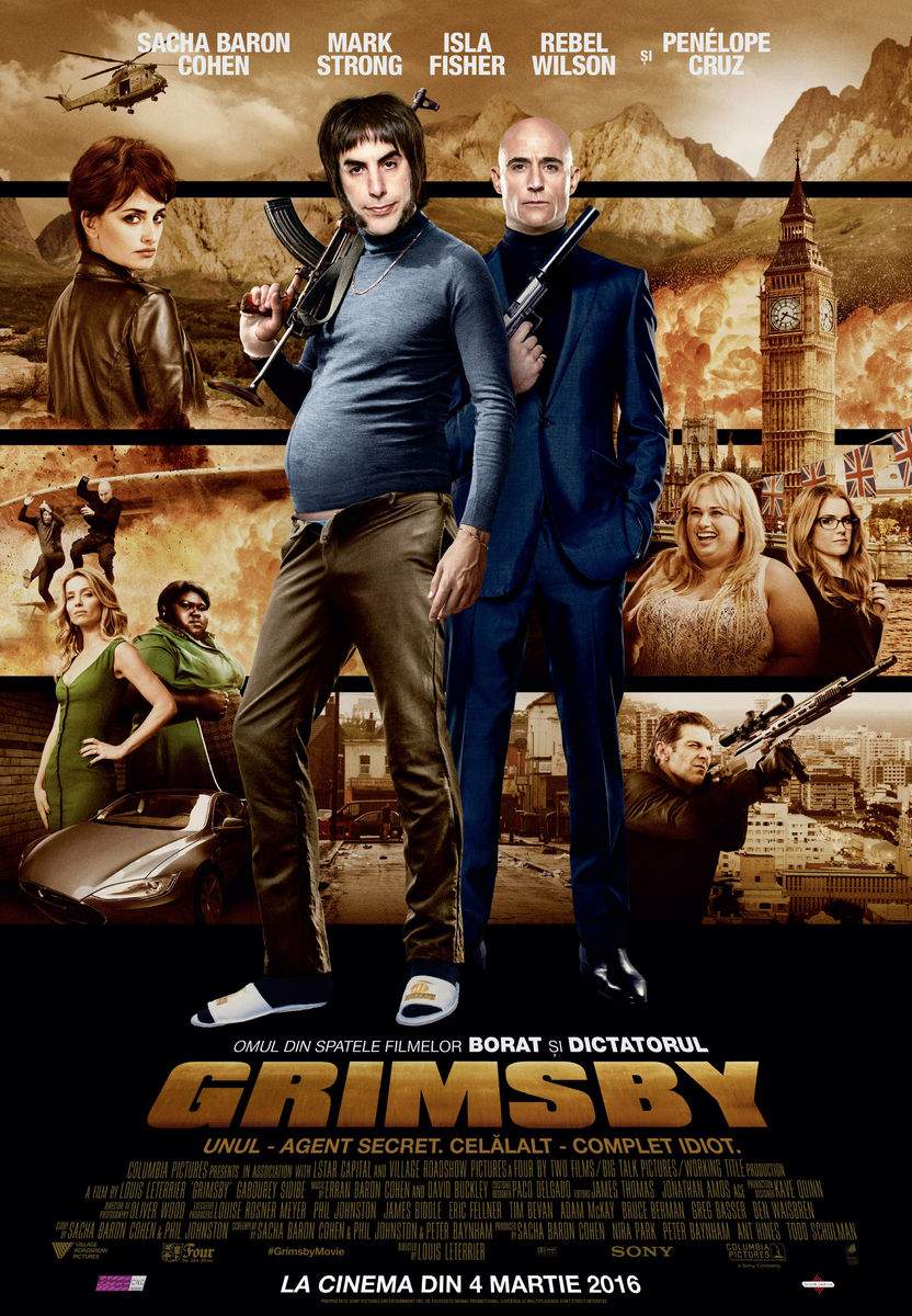 Grimsby (2016) – Sex-surpriză cu elefanți