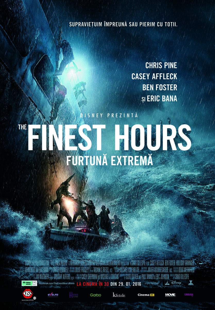 The Finest Hours 3D (2016) – Dă-i o sărutare prin colacu’ de salvare