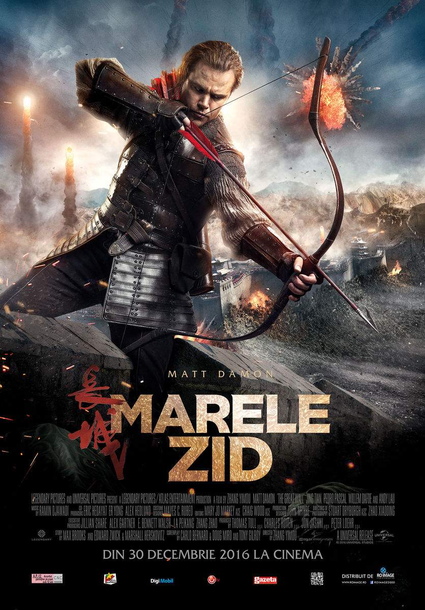 The Great Wall 3D (2016) – Chinezii au ridicat Marele Zid ca să nu vadă vecinii cum fabrică „Abibas” și „Fuma”!