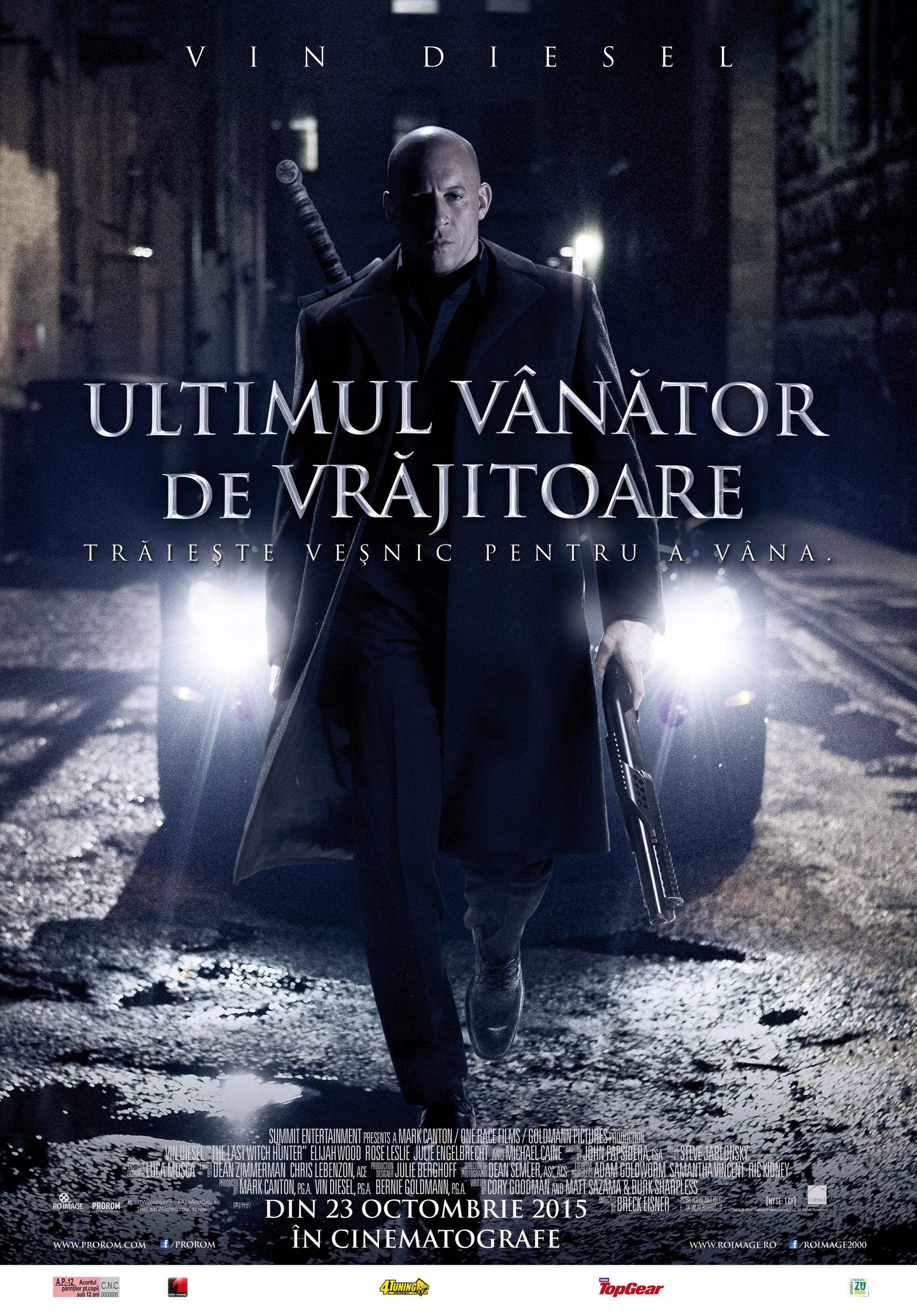 The Last Witch Hunter (2015) – Un prinț deprimant îndrăgind vânătoarea…