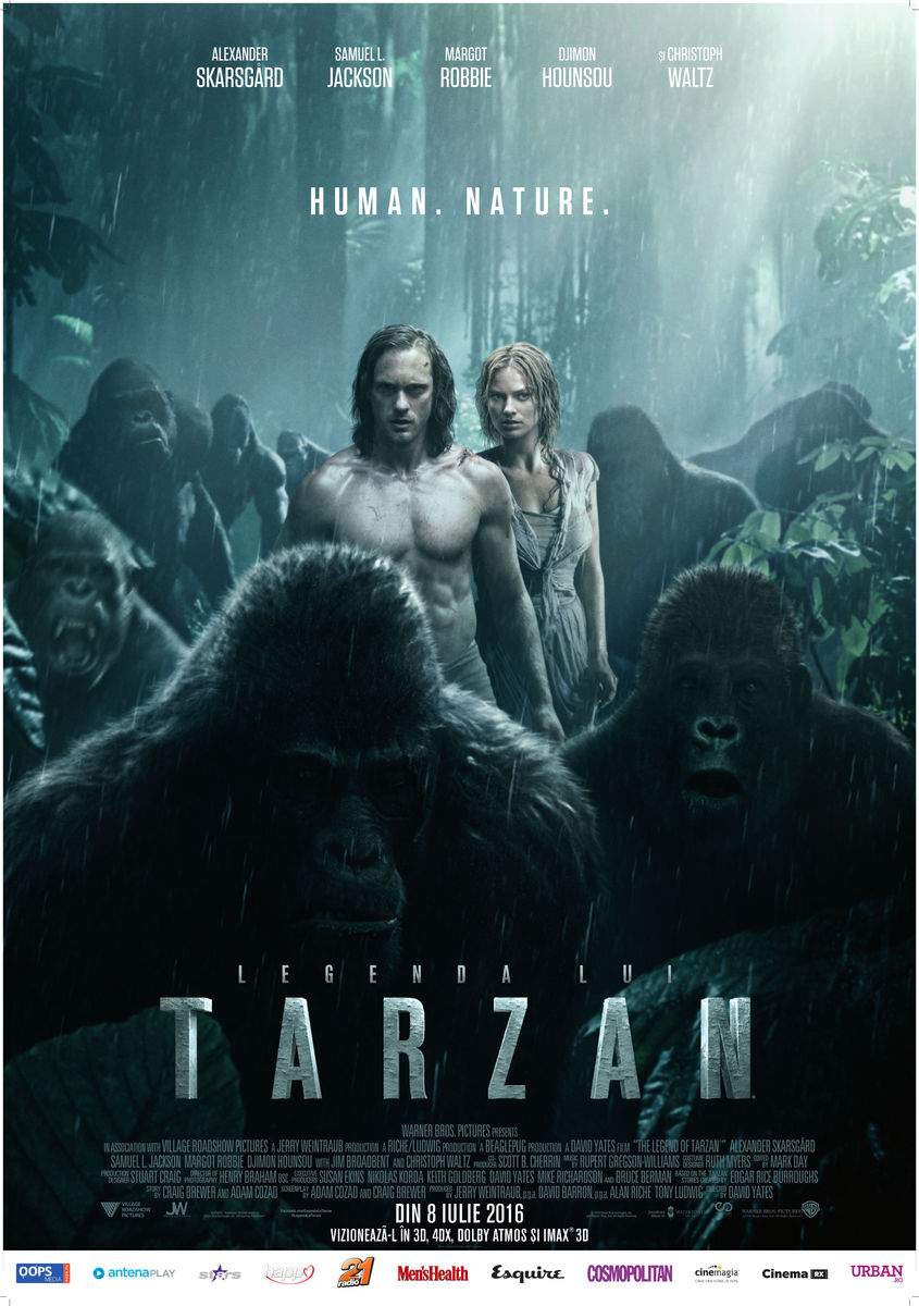 The Legend of Tarzan 3D (2016) – Doamnele, dați-vă pe brazda inghinală!