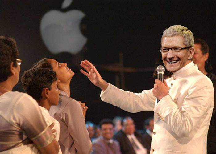 Isterie pe scenă la lansarea Apple. Tim Cook a vindecat un om cu stylusul