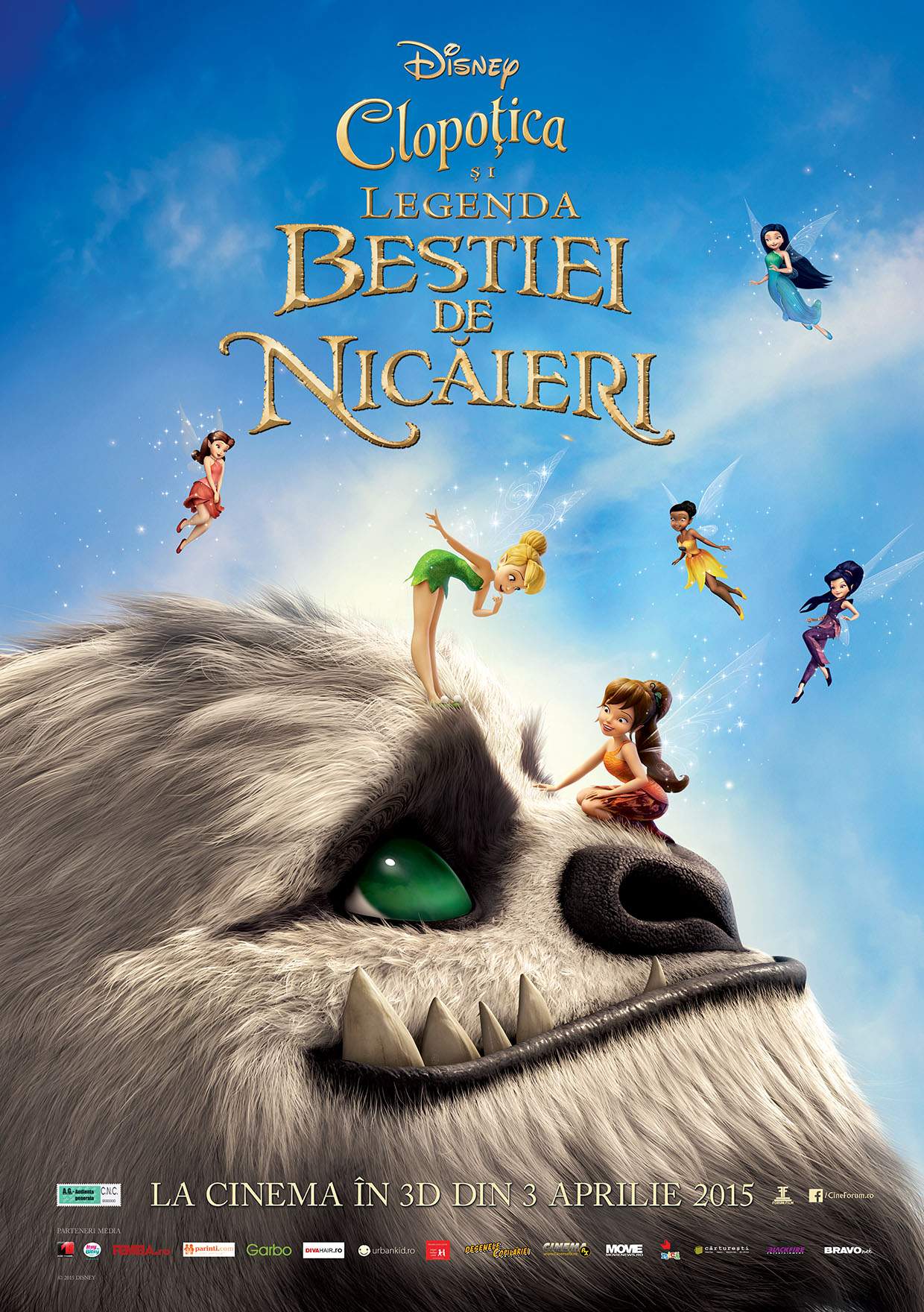 Tinker Bell and the Legend of the NeverBeast – Iubiți și monstruleții vagabonzi