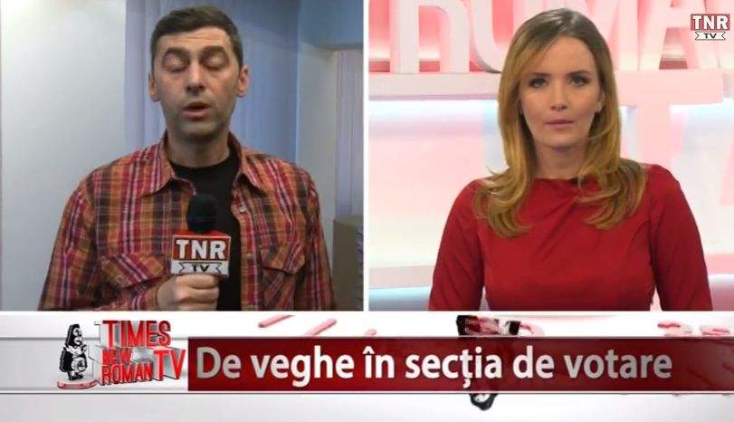 VIDEO! Times New Roman TV, ediția specială dedicată alegerilor de duminică