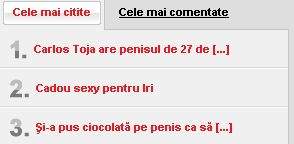 Ce-şi doresc cititorii de tabloid: penis, Iri, penis