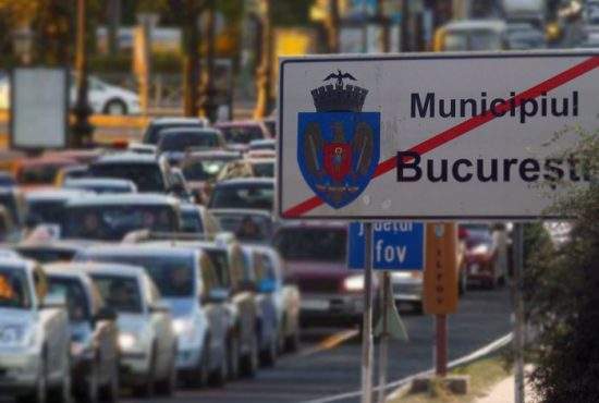 Trafic infernal în comunele din jurul Capitalei! Sunt şoferi din Bucureşti care caută loc de parcare în centru